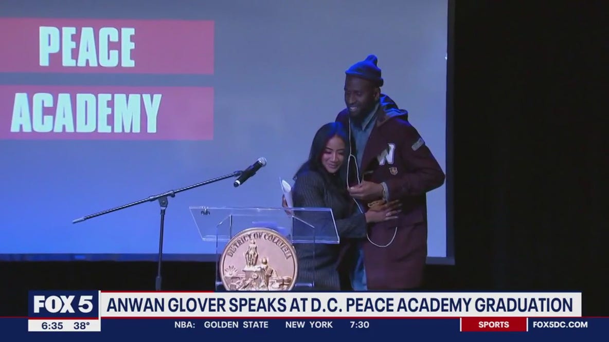 'The Wire' star Anwan 'Big G' Glover opens-up about his son’s murder at DC Peace Academy graduation